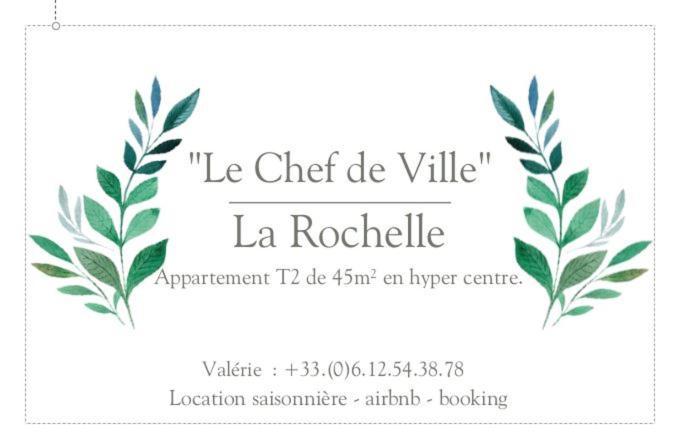 Superbe T2 De 45M² En Hyper Centre Leilighet La Rochelle  Eksteriør bilde